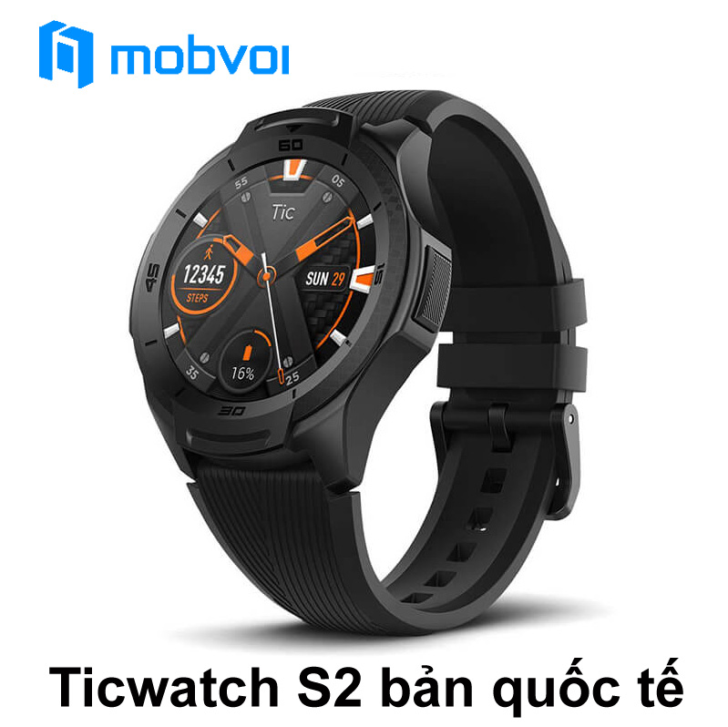 Đồng hồ thông minh Ticwatch S2 bản quốc tế kháng nước tốt