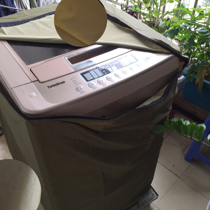 Áo Trùm Máy Giặt Cửa Trên Siêu Bền, Vải Dù Siêu Dầy Cao Cấp, Từ 6 Kg đến 15 Kg.
