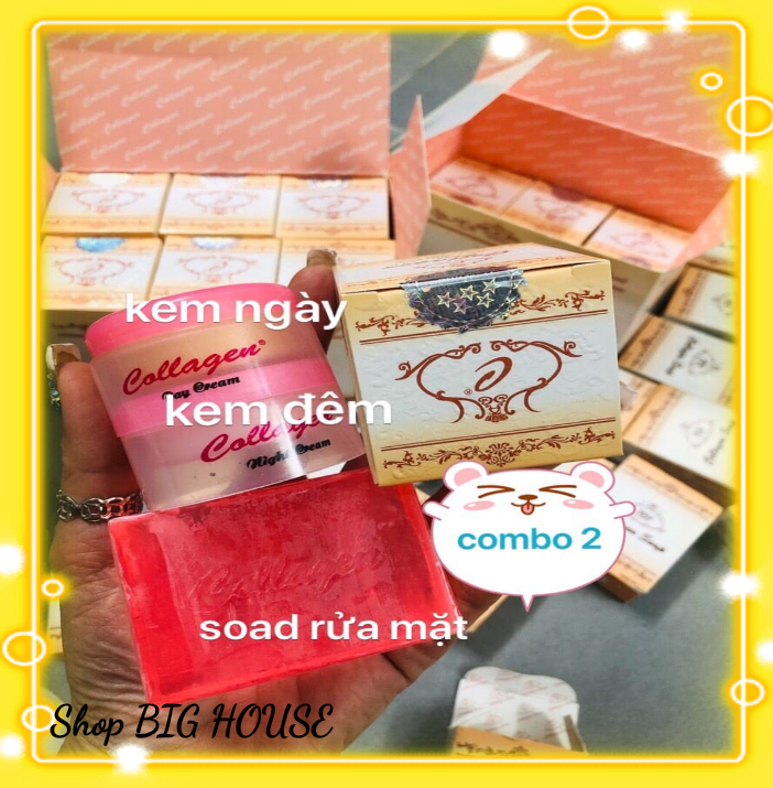 Bộ kem collagen plus vit e 701