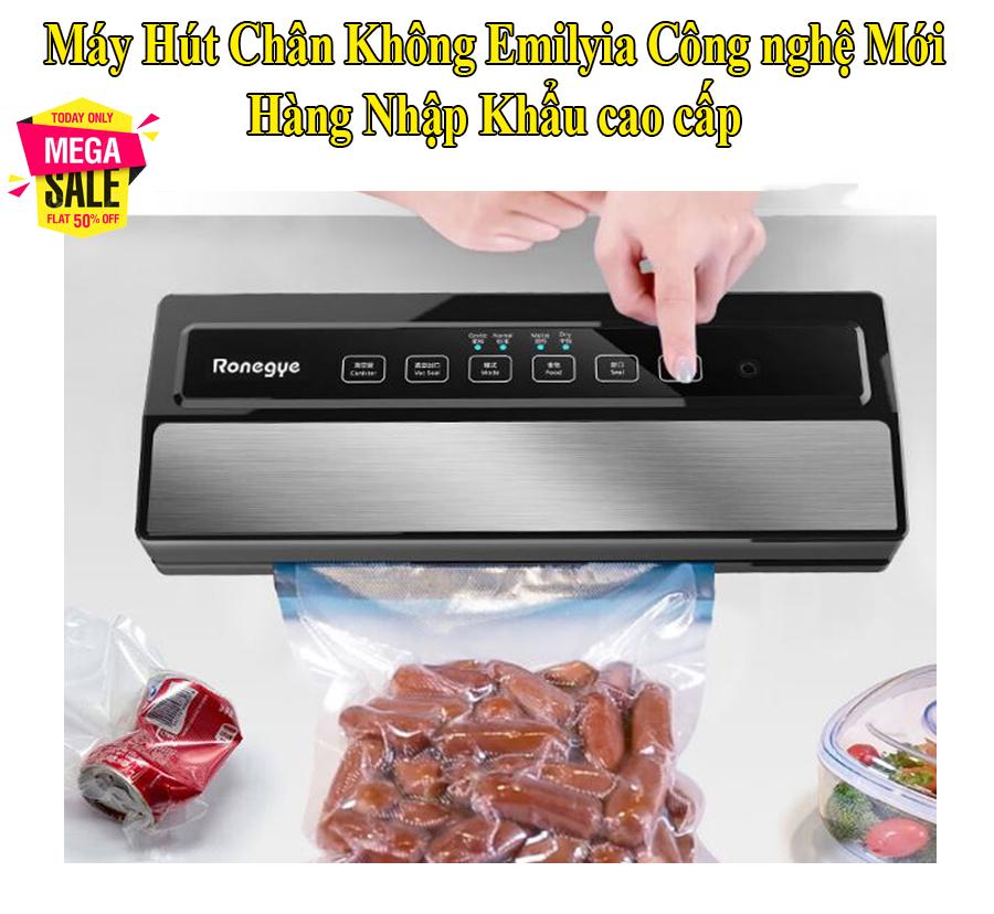 Máy hút chân không CÔNG NGHIỆP & GIA ĐÌNH Elip,máy hút chân không lock&lock,máy hút chân không sunhouse đăt hơn Máy Hút Chân Không Thực Phẩm Ronegye EL86 Bảo Quản Thực Phẩm Lâu Hơn an toan ve sinh.
