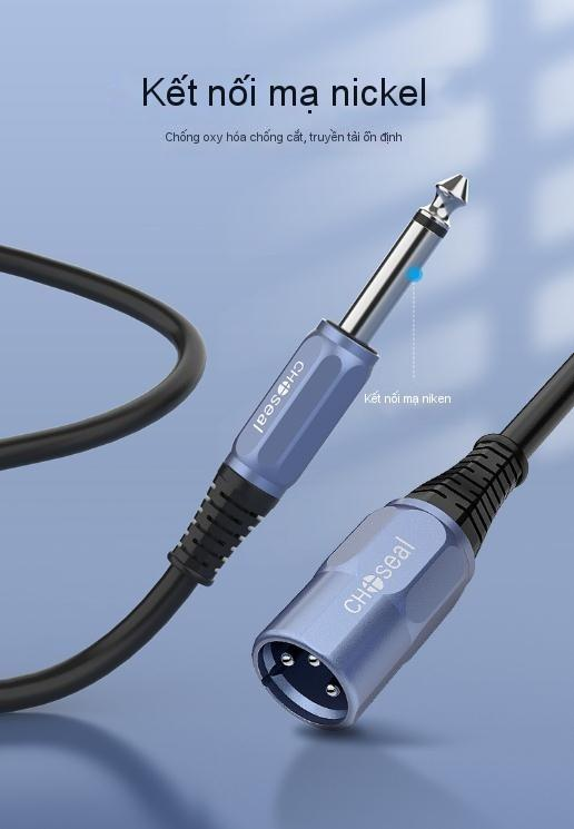 Dây 6ly ra canon đực 1.2m aq 5225