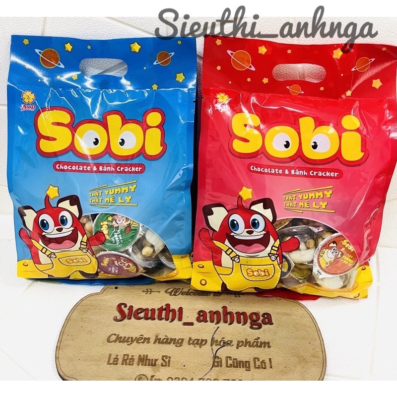 Bánh cracker sobi túi 320g