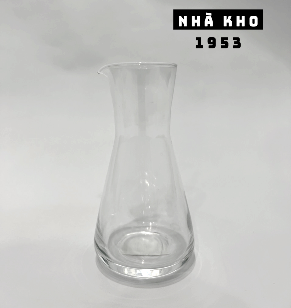 [CHÍNH HÃNG] Bình thủy tinh mỏ rót chịu nhiệt Deli - 300ml