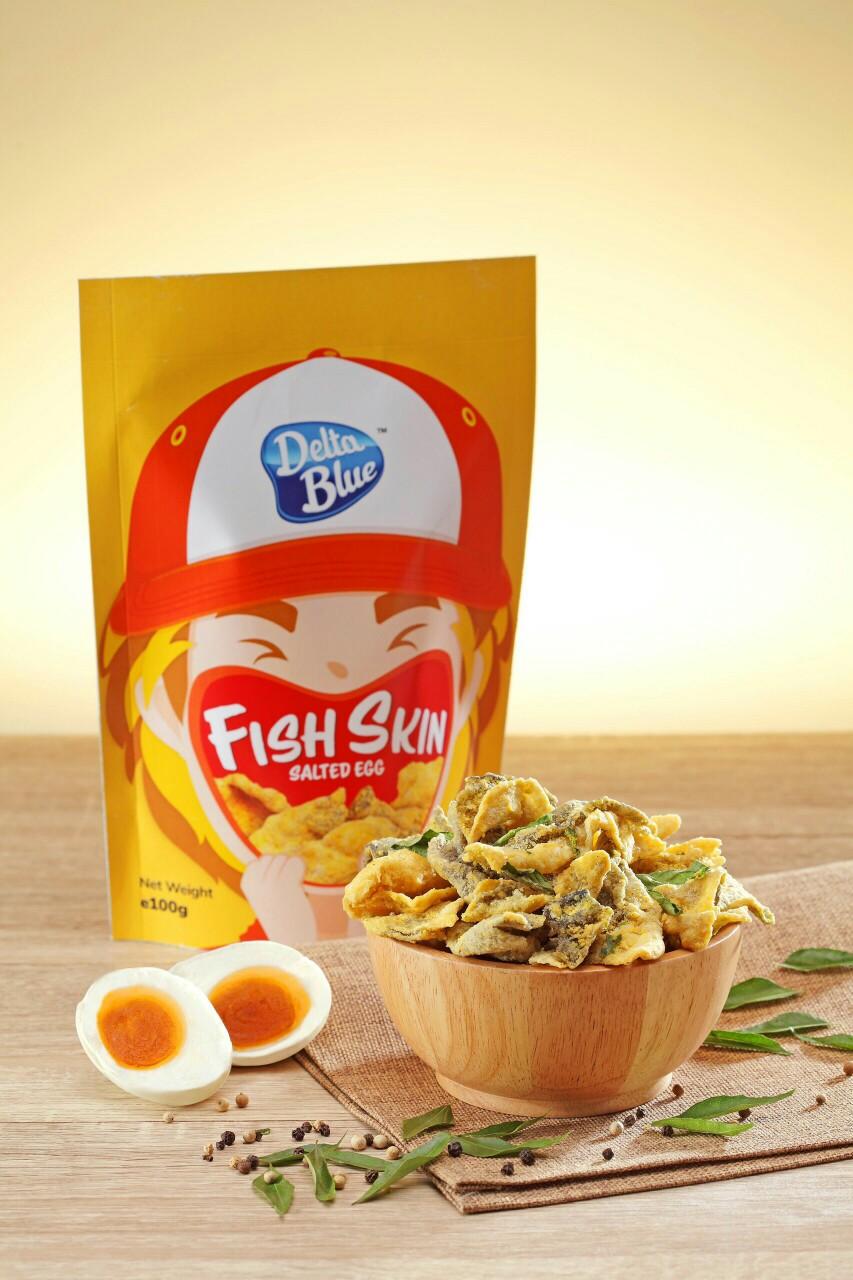 [HCM]DA CÁ VỊ TRỨNG MUỐI KHÔ- Delta Blue - 40gr/túi