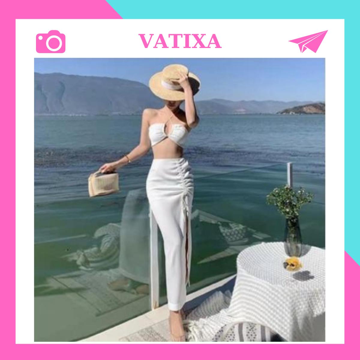 Bikini đồ bơi sét 3 món đi biển vatixa bkn92