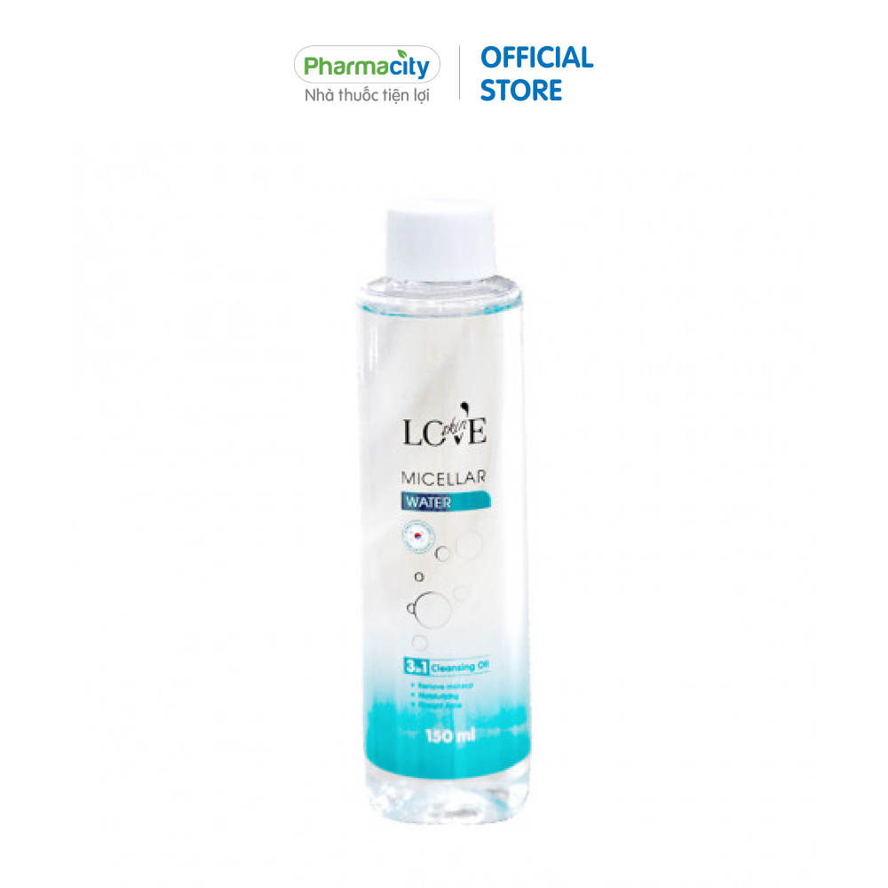 Nước Tẩy Trang Love Skin – Dành Cho Da Dầu