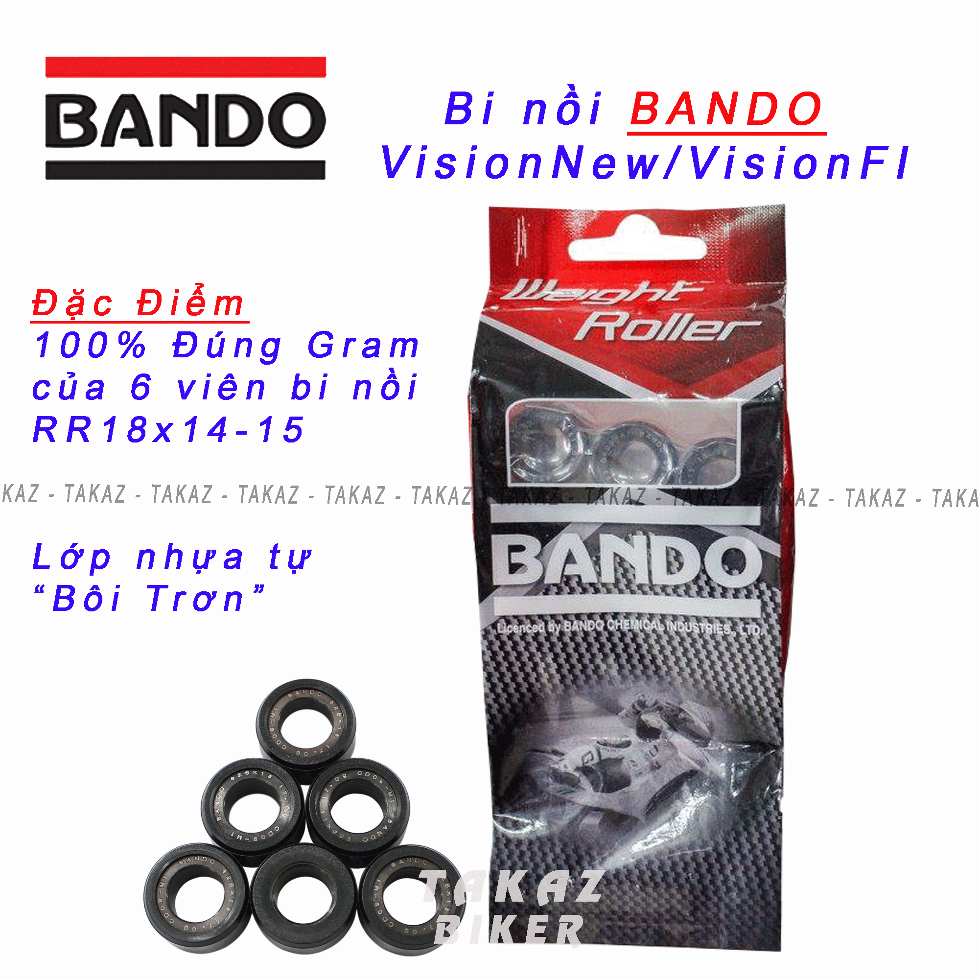 Bi nồi Bando Vison Fi - Made in Taiwan