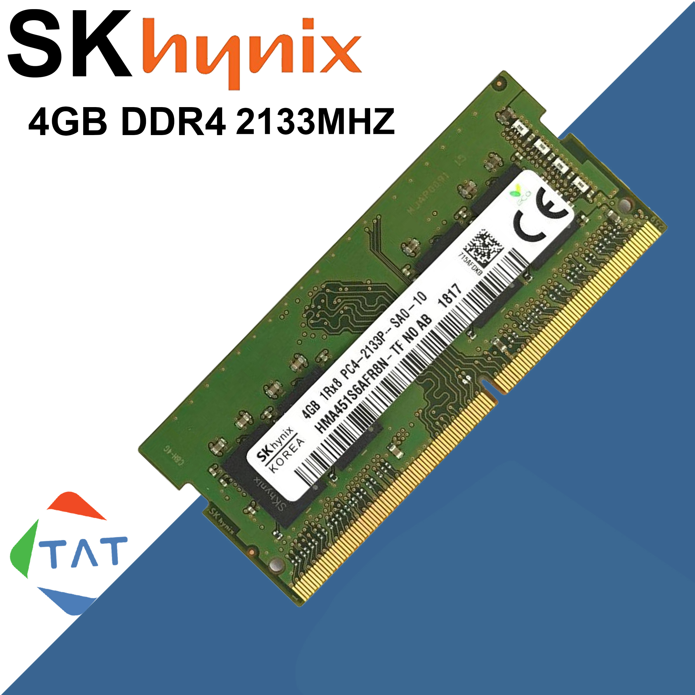 Ram laptop, macbook samsung/ hynix ddr4 4gb/ 2133/2400/ 2666