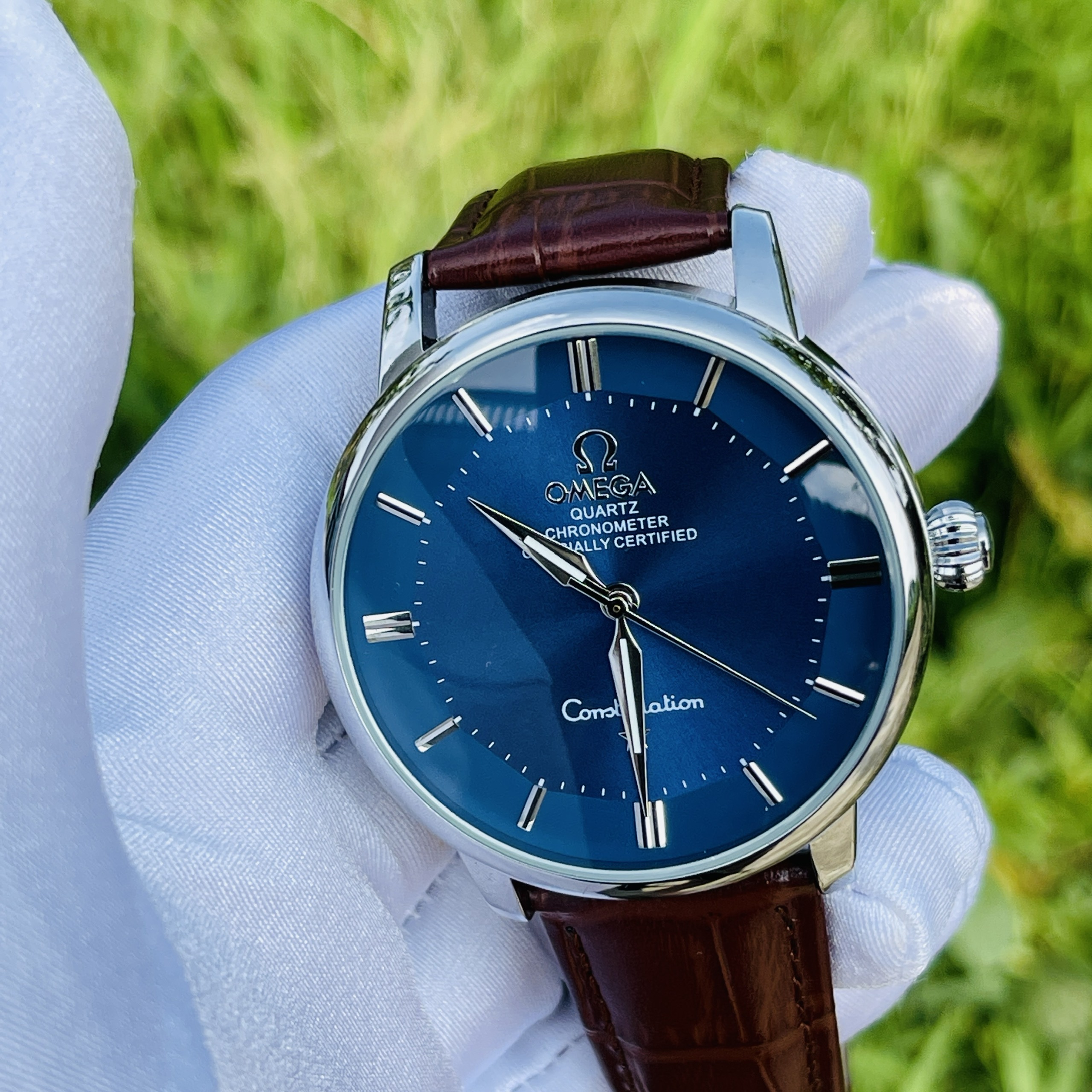 Máy cơ - automatic đồng hồ nam omga máy cơ cao cấp lỗi đổi mới bảo hành 24 tháng
