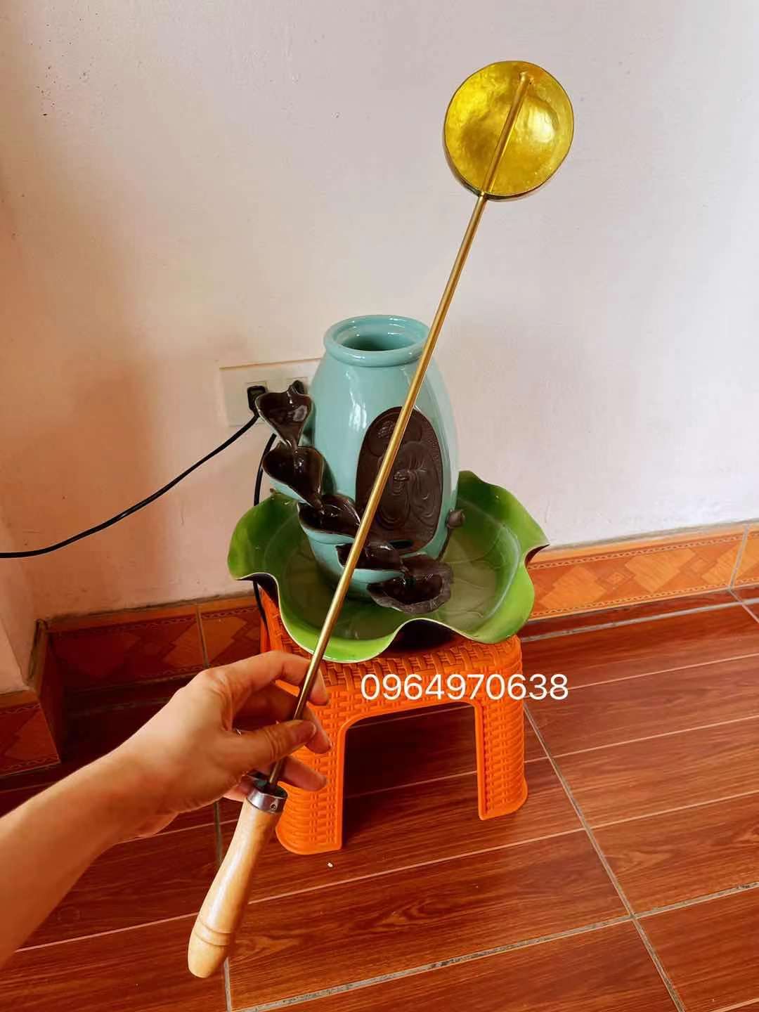 Gáo đồng múc nước tắm phật