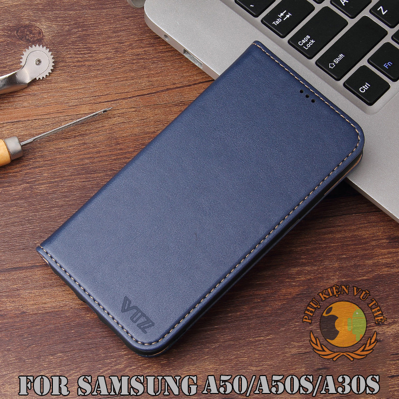 Bao Da Kèm Ví 2 in 1 Samsung Galaxy A50 / A50s / A30s 2019 Cao Cấp Hanman Hàn Quốc