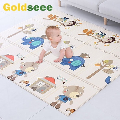 Thảm xốp trải sàn gấp gọn cho bé XPE Hàn Quốc Loại 1 1.8mx2m