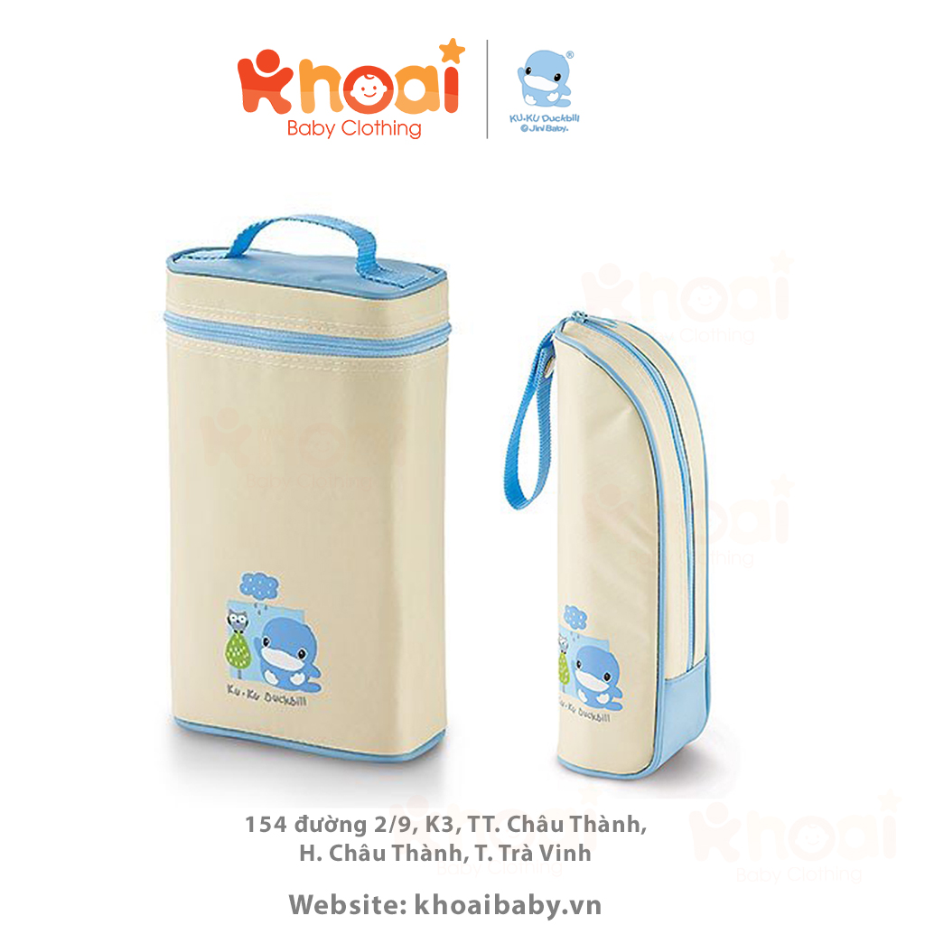 Túi ủ ấm bình sữa Kuku Duckbill