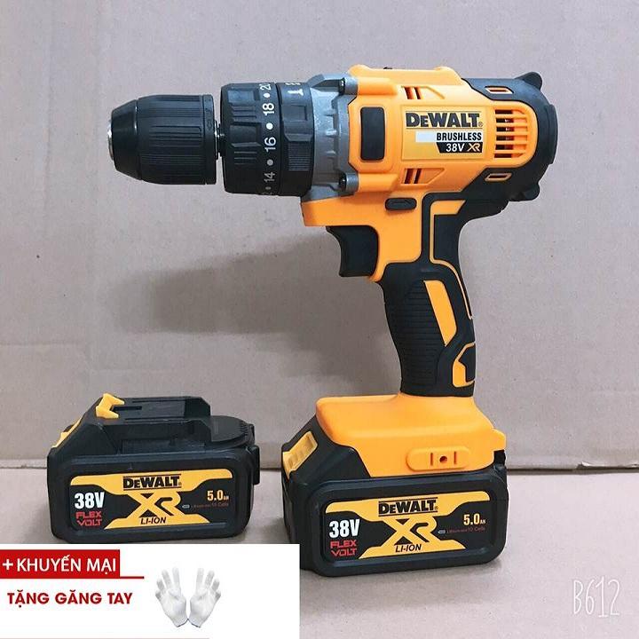 Máy khoan pin Dewalt 21v- Đủ 3 chức năng vít, khoan, búa