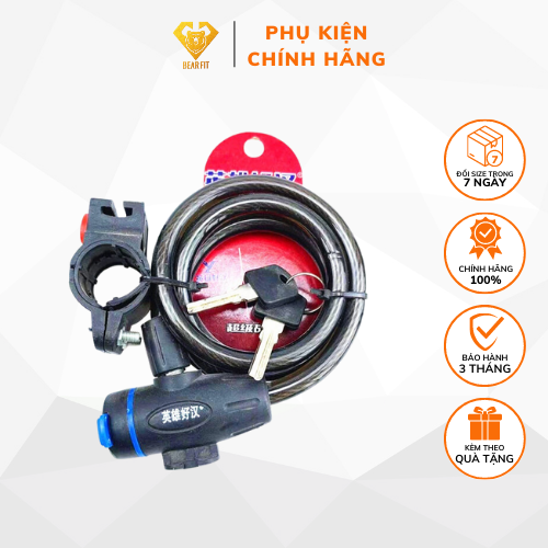 Khóa xe đạp chống trộm cao cấp - khóa chống trộm giá rẻ
