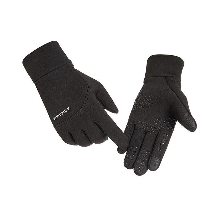Găng Tay Chống Nước Lót Nỉ SPORT - Găng Tay Cảm Ứng