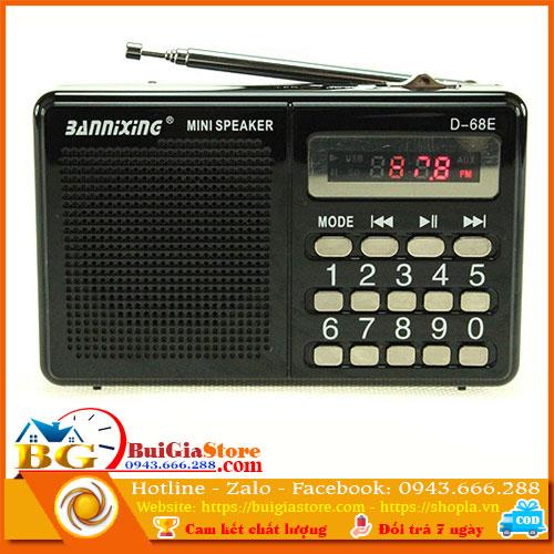 Máy nghe nhạc, đài FM Bannixing D-68E