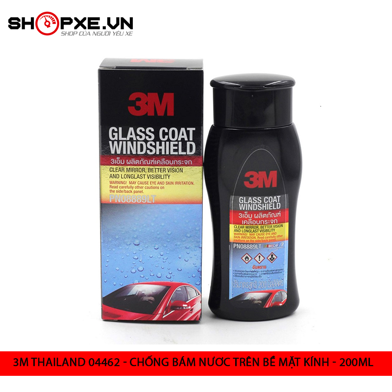 Chống bám nước trên kính 3m glass coat windshield 04462