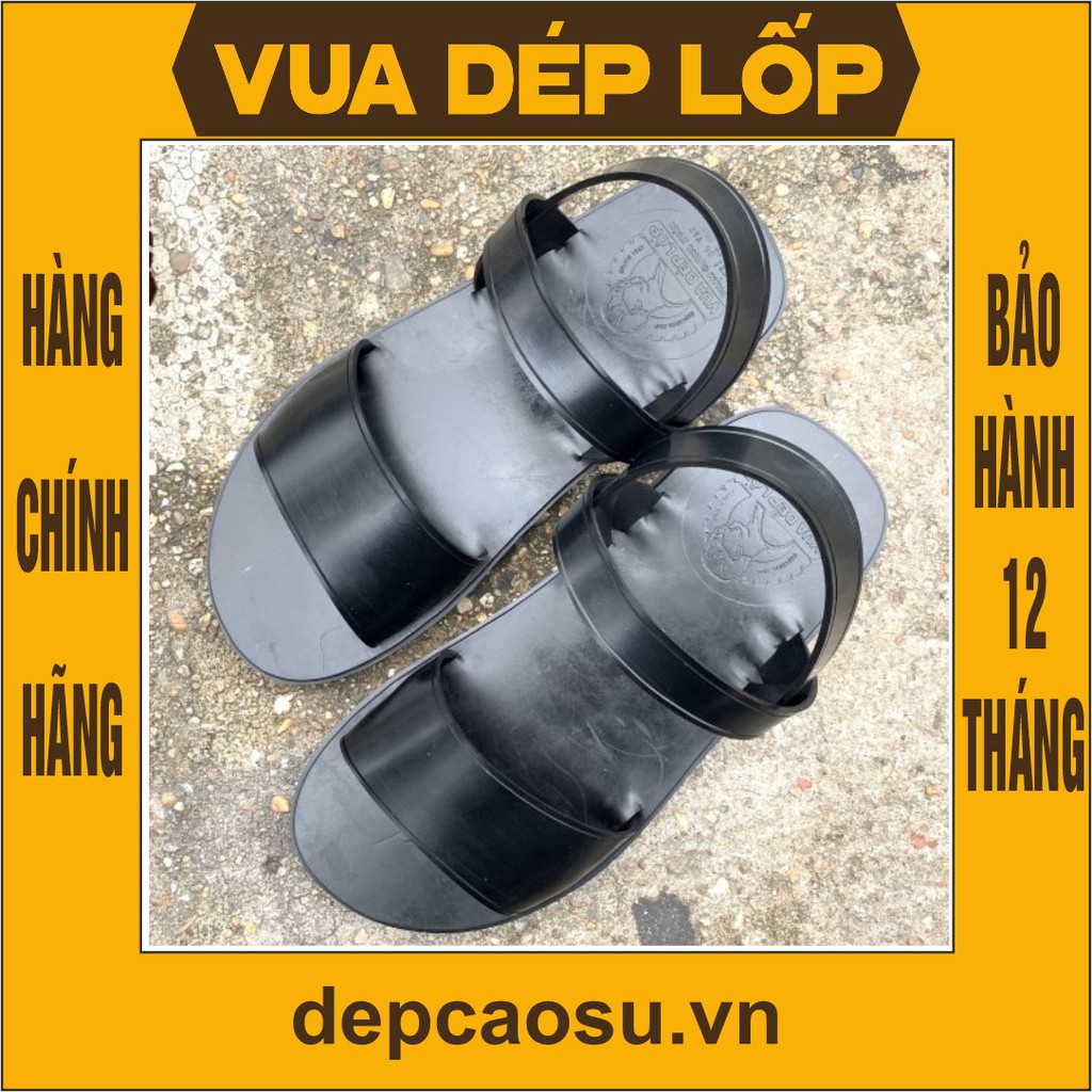 MB3QN Dép 3 quai ngang lốp máy bay thủ công, thương hiệu Vua Dép Lốp Phạm Quang Xuân, chính hãng