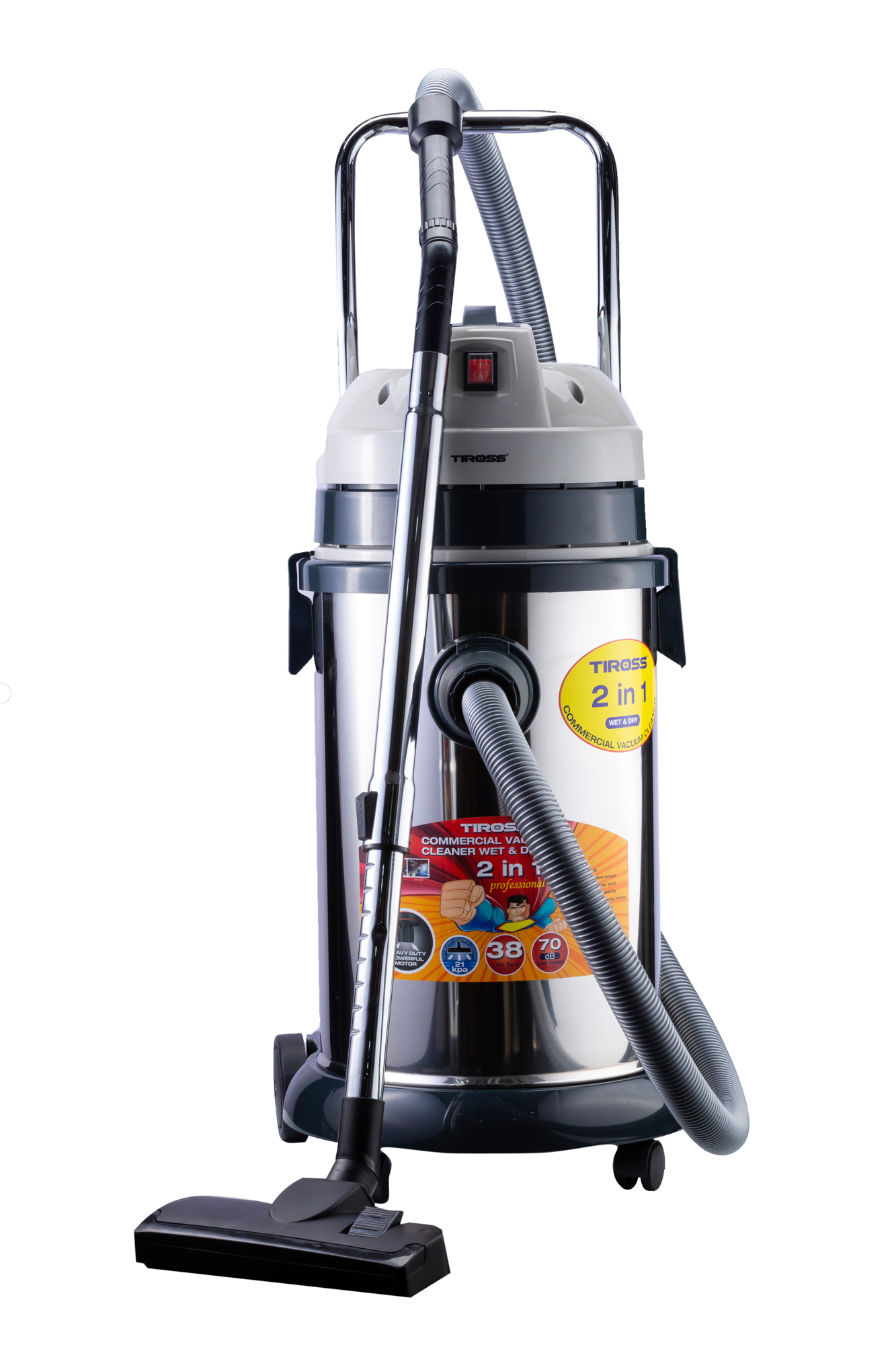 Máy hút bụi công nghiệp (38 lít) Tiross TS9303 - Xuất xứ Malaysia