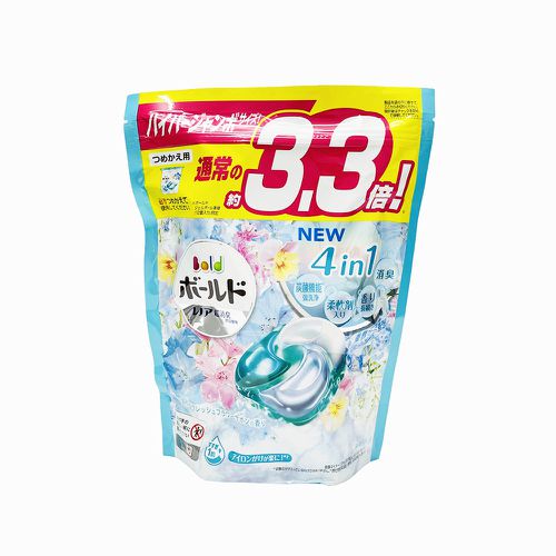 Viên giặt xả gel ball bold 3d 39 viên