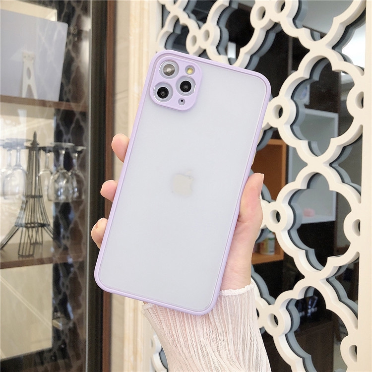 Ốp lưng viền nhám cạnh vuông ip12 11/11promax new case