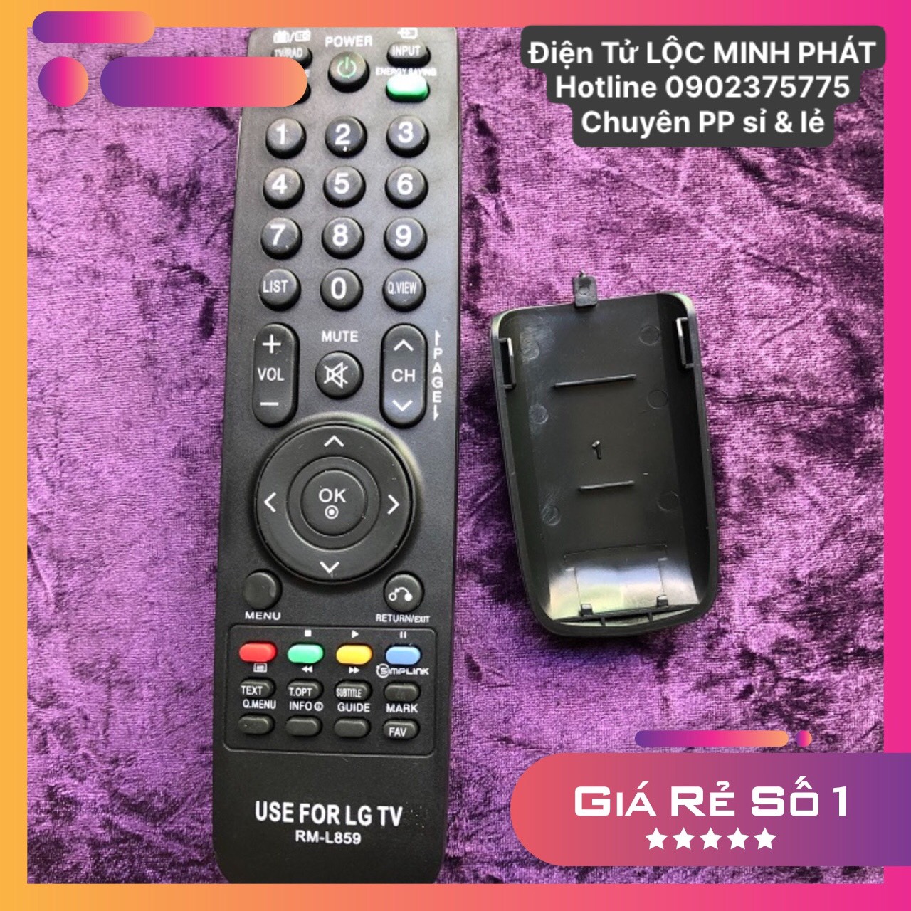 Remote điều khiển tv lcd lg, tv led lg rm-l859 - remtvlgl859