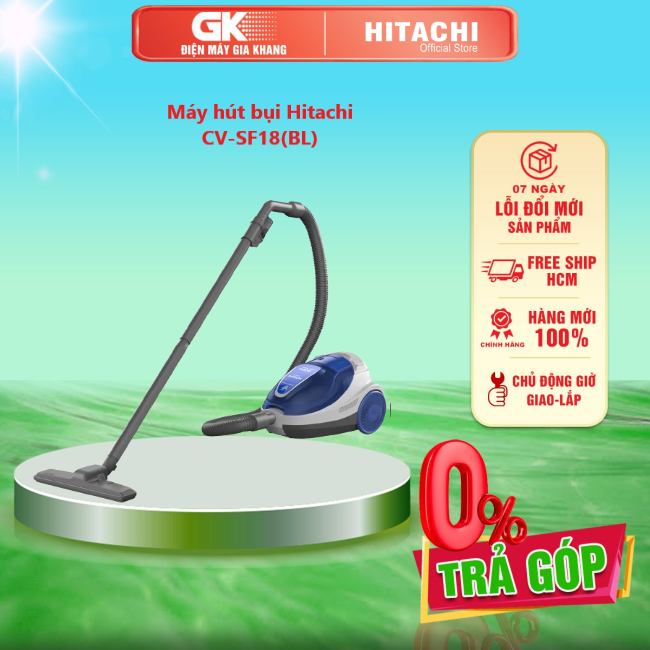 Máy hút bụi hitachi cv-sf18 24cv - giao toàn quốc - freeship hcm