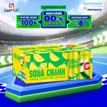 Thùng Nước Uống Có Gaz 7UP Soda Chanh Không Calo, Không Đường (320ml/lon)
