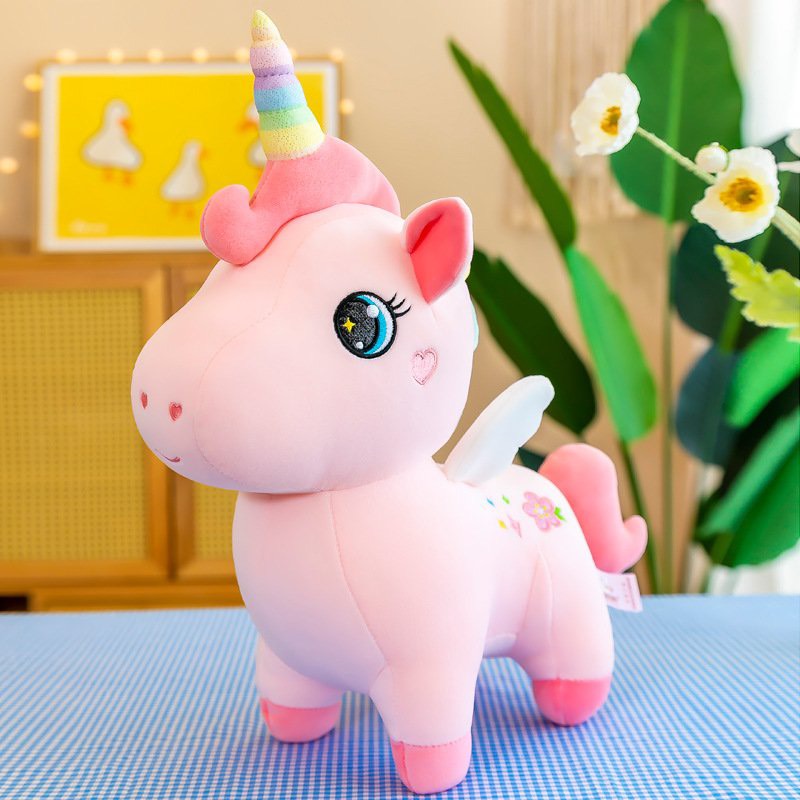 Gấu bông unicorn - ngựa kỳ lân unicorn dáng ngồi cao cấp - gấu bông mina