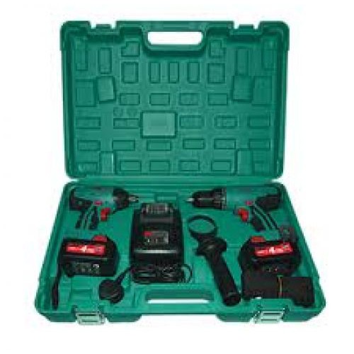 Bộ combo máy khoan bê tông & máy siết buloong dùng pin dca adkit05e