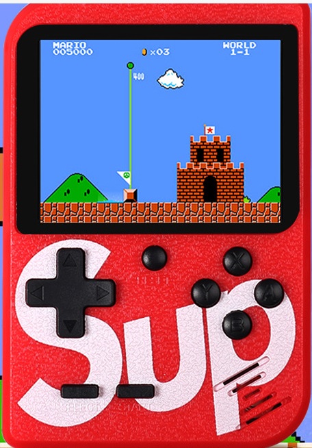 Máy Chơi Game Sup 400 Game In 1 Retro Kèm Tay Cầm Chơi Game 1-2 Người