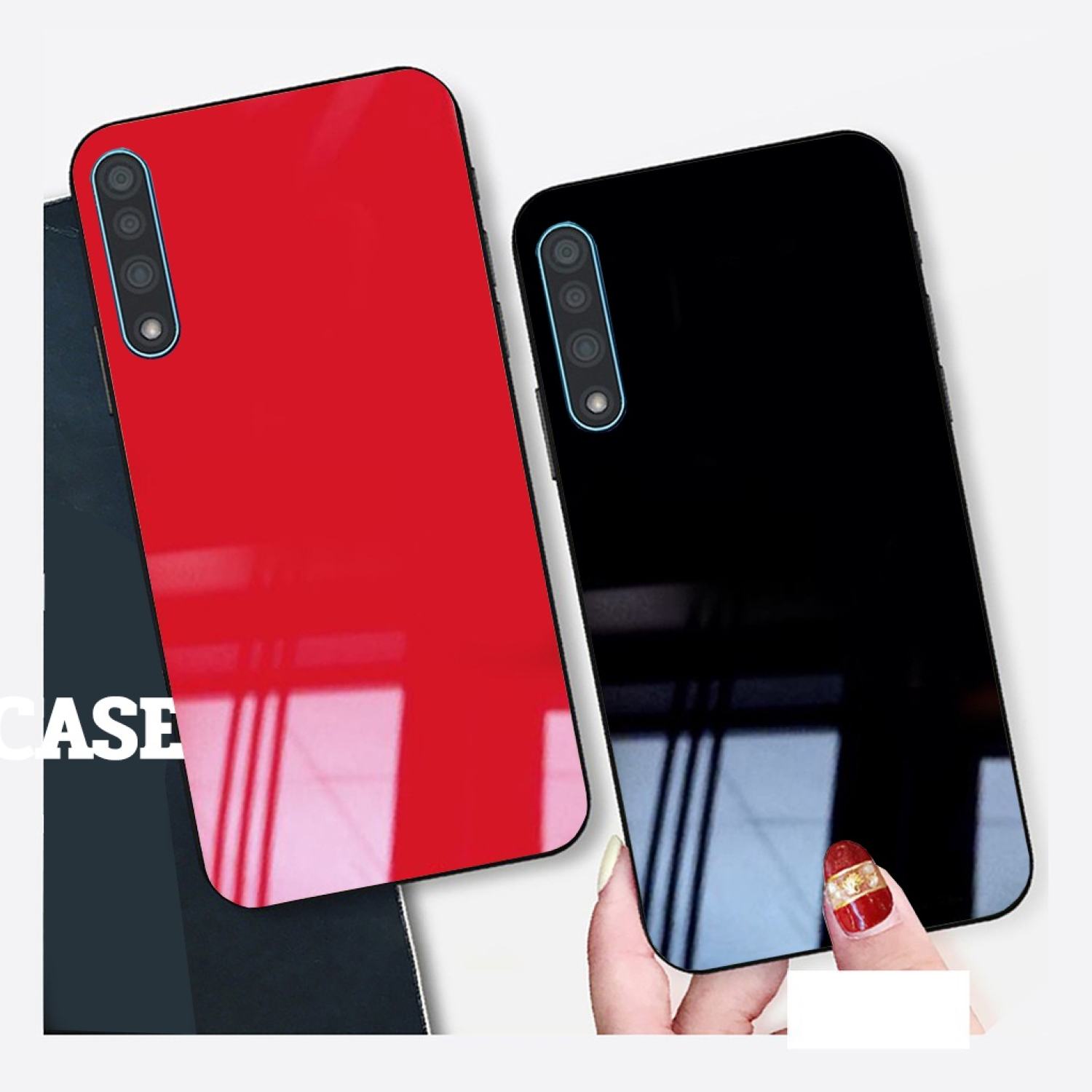 Ốp lưng vsmart live mặt kính gương sáng bóng cao cấp