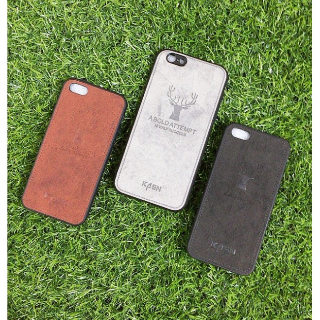 Ốp lưng điện thoại bằng silicone siêu mỏng in hình hươu cho Iphone 5/5S/SE