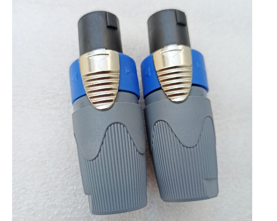 Jack loa Speakon PRATT, Jack cắm loa thùng, rắc loa tốt, Jack 4 chân cho dàn loa âm thanh sân khấu, gia đình audio bình tân