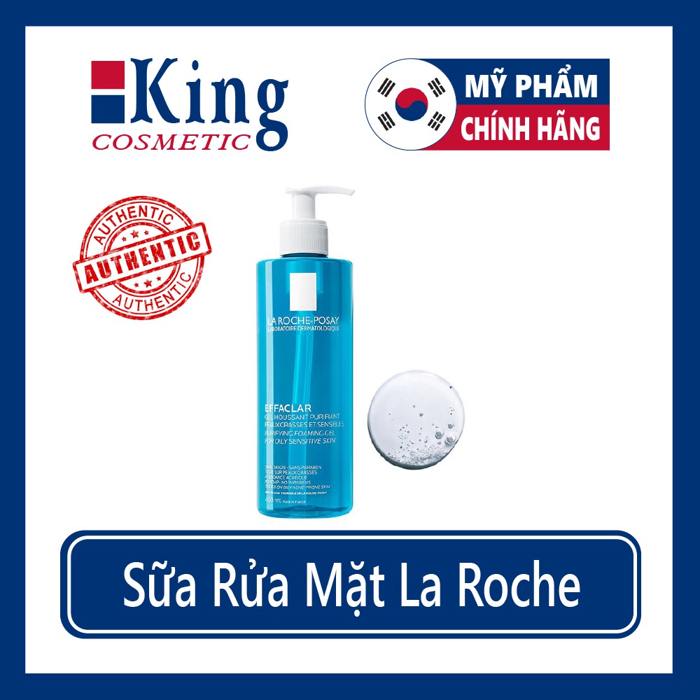 Sữa Rửa Mặt La Roche Posay Effaclar Purifying Foaming Gel 400ml