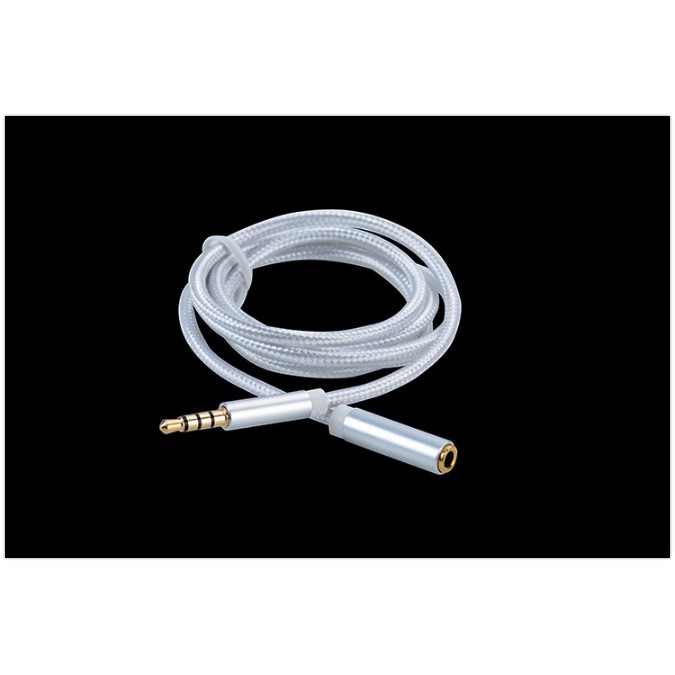 Cáp Nối Dài Audio 3.5 - Loại Đẹp, Dây Bọc Dù Chống Đứt - JACK8913 ( Đực - Cái )