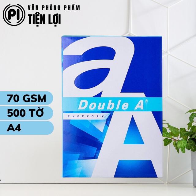 Giấy in a4 double a - định lượng 70 gsm 500 tờ