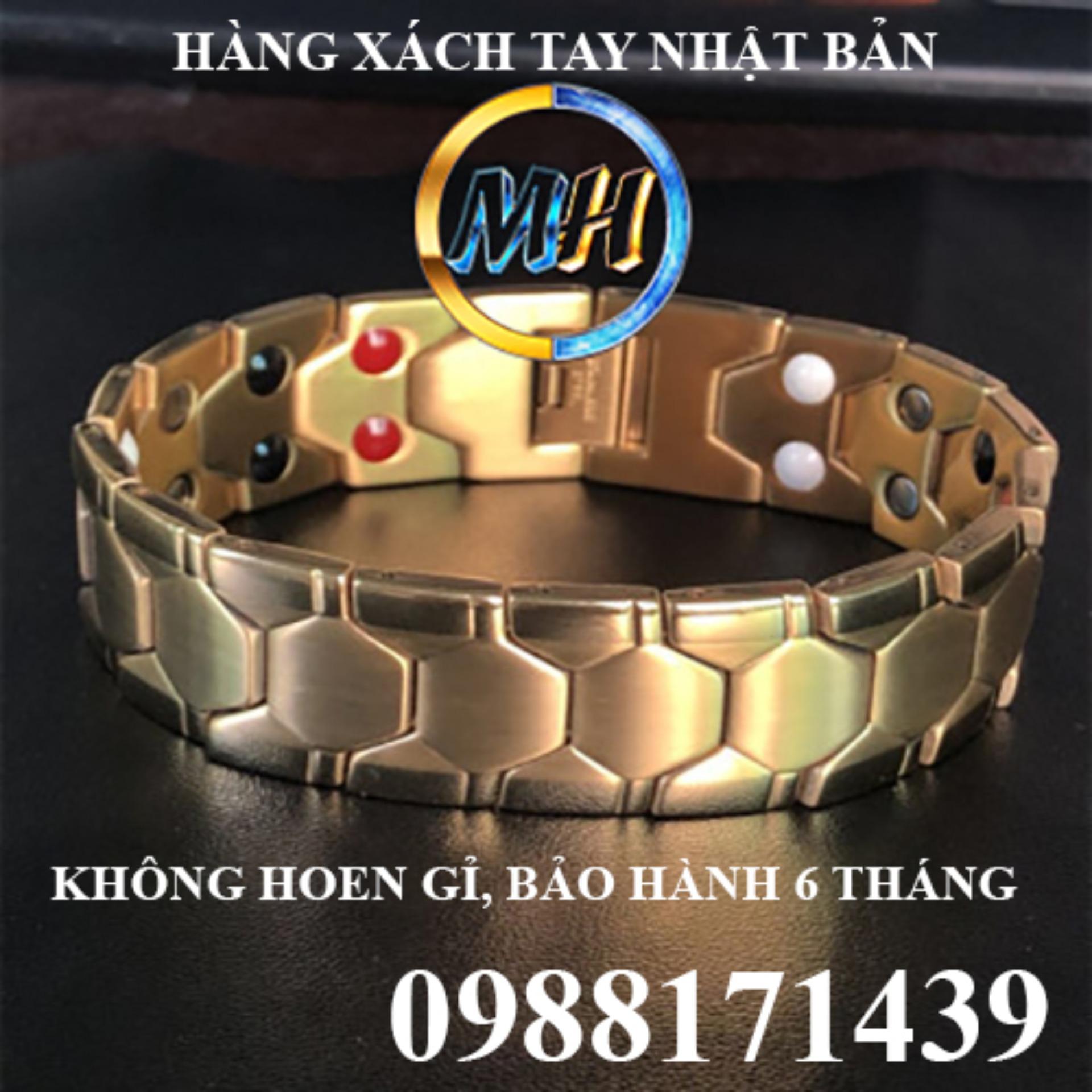 Vòng tay điều hòa huyết áp cao cấp nhật bản 5 in 1