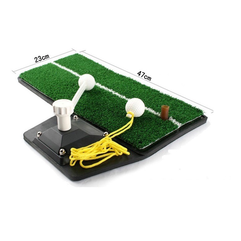 Thảm tập swing mat golf xoay 360 độ - pgm golf trainer - hl005