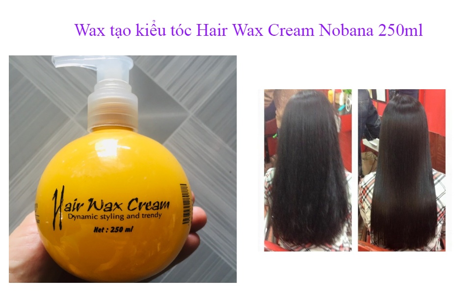 Kem wax làm mềm, mượt tóc, chăm sóc tóc hết chẻ ngọn Hair wax cream 250ml
