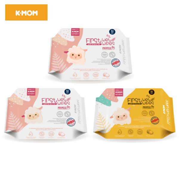 Wet towel K-mom Korean 30 pieces