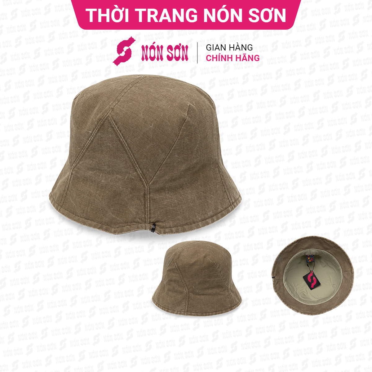 Mũ vành thời trang nón sơn chính hãng mh194c-nu1