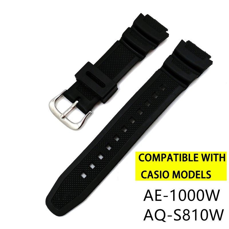 Dây đồng hồ thích hợp cho dòng ae1000w aq s810w ae1200