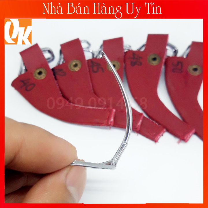 Cựa Gà Tre Thép Mỹ Gọng Lai Việt Hàng Chuẩn Đá Tiền Size 40