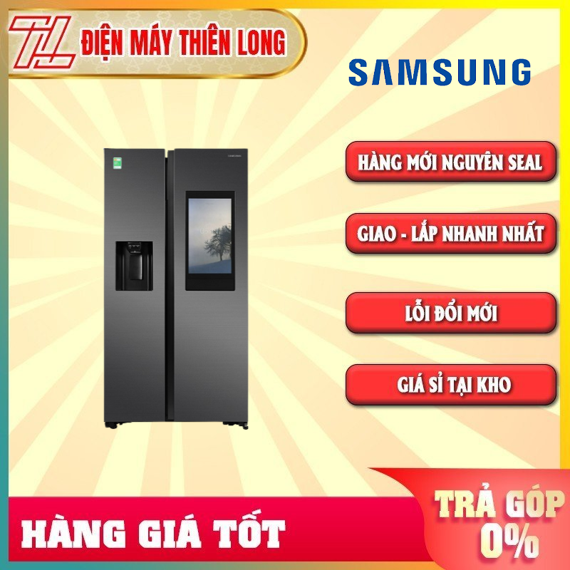 Tủ lạnh Samsung Inverter 595 lít RS64T5F01B4/SV - HÀNG CHÍNH HÃNG - TRẢ GÓP 0% - GIAO TOÀN QUỐC - NGOÀI HCM TÍNH PHÍ