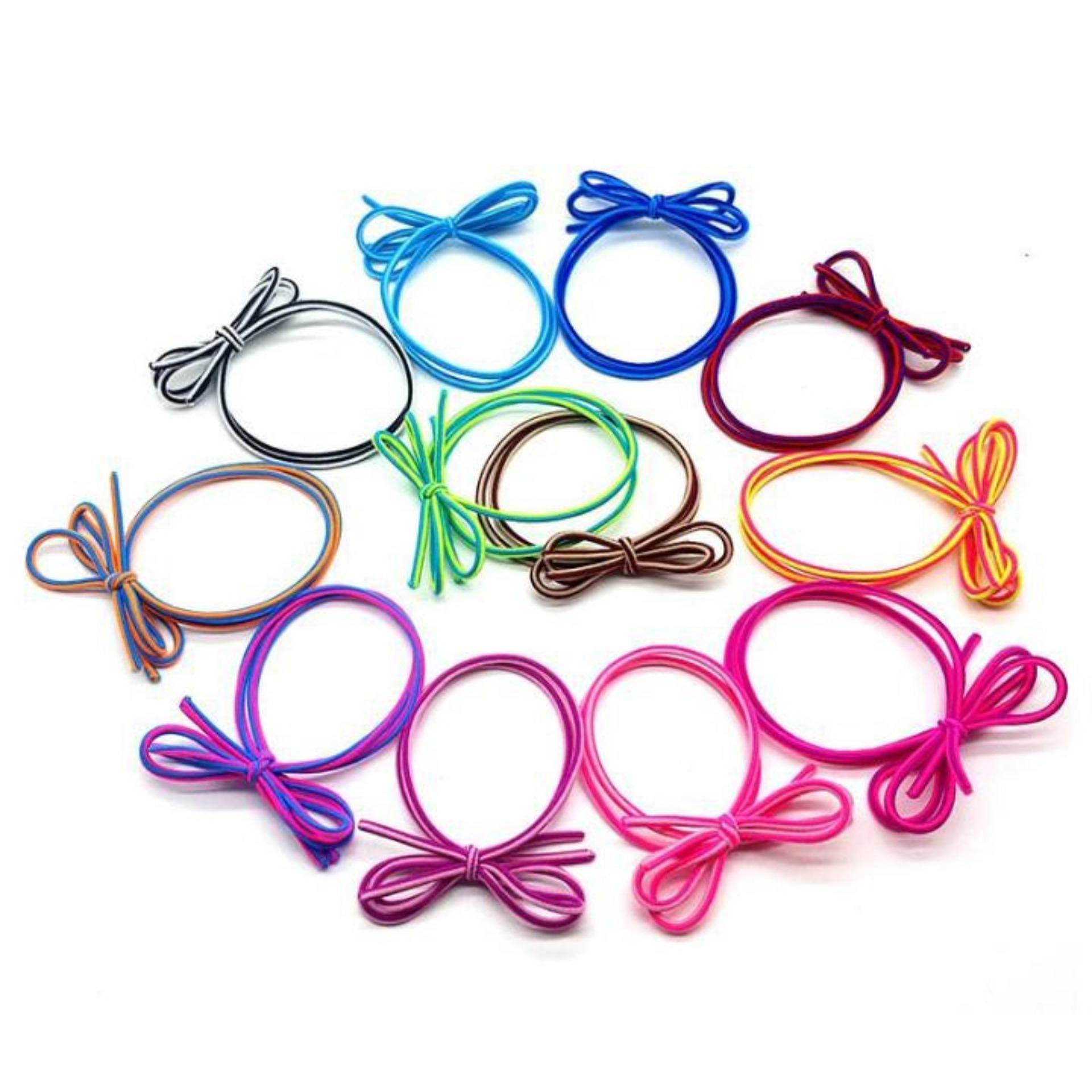 Sét combo 3 dây cột tóc nơ dễ thương xinh xắn style hàn quốc - dorami