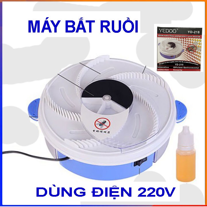 Máy bắt ruồi chạy điện tự động - Bẫy ruỗi thông minh giúp môi trường của bạn luôn an toàn sạch sẽ