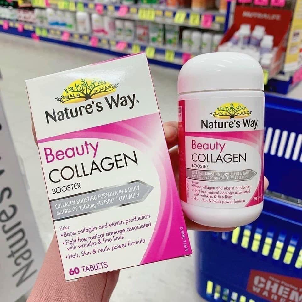 Viên uống Collagen Nature s Way Beauty Collagen 60 viên