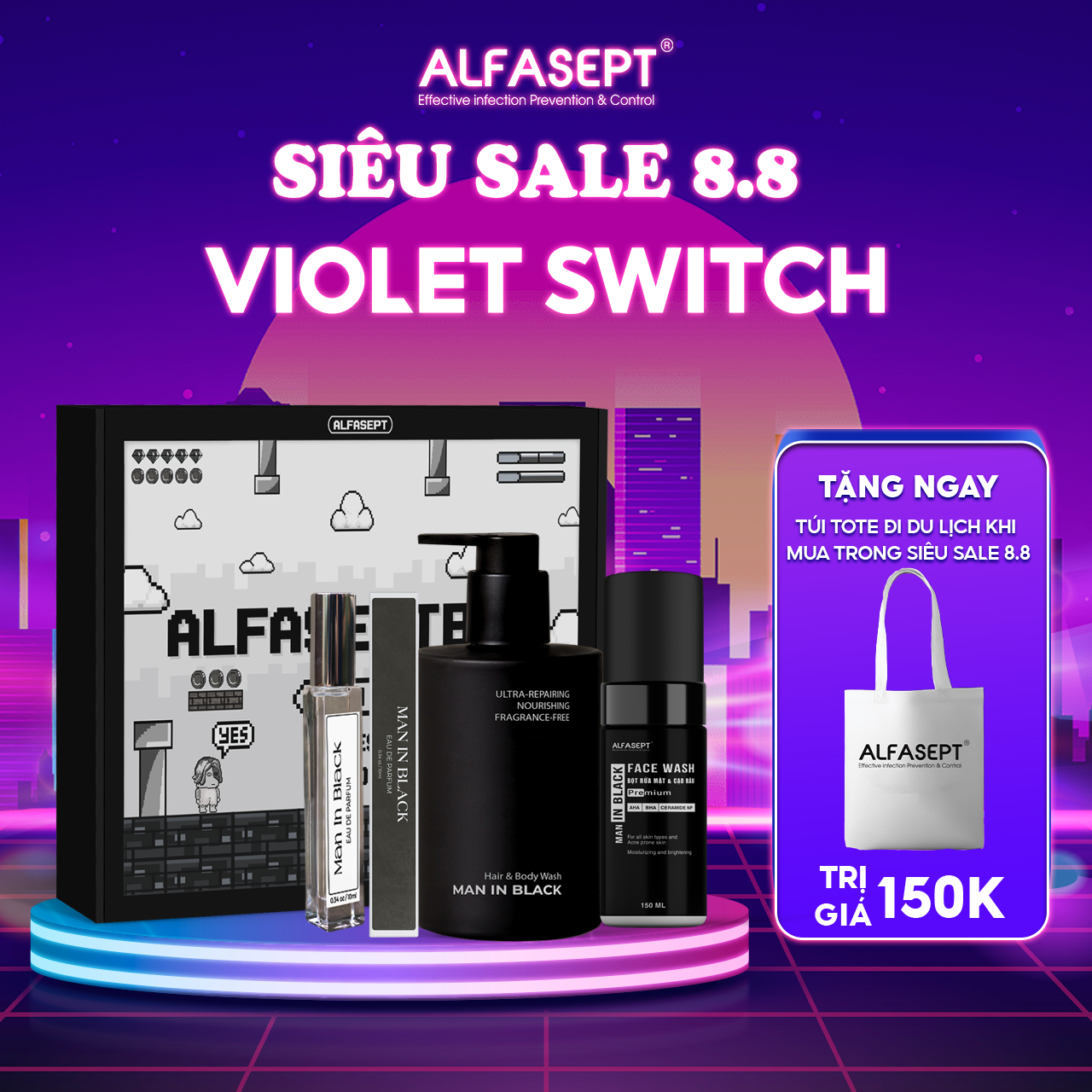 Bộ Quà Tặng Nam Giới VIOLET SWITCH